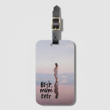 Custom Photo Modern Best Mom Ever