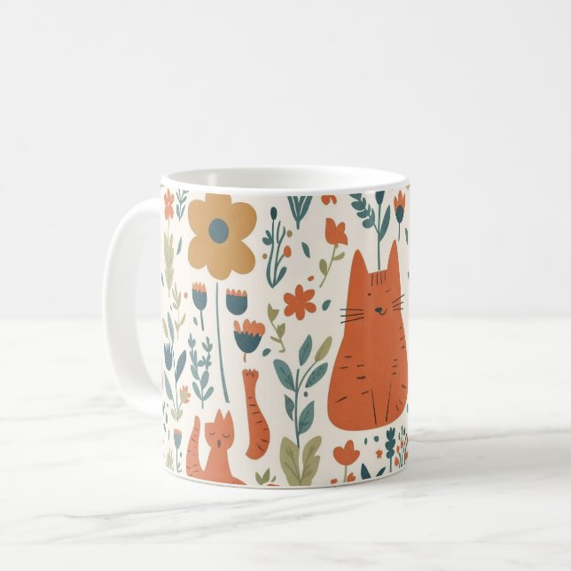 Custom Photo Modern Cool Elegant Create Your Own Coffee Mug (Front Left)