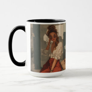 Custom Photo Modern Cool Elegant Create Your Own M Mug