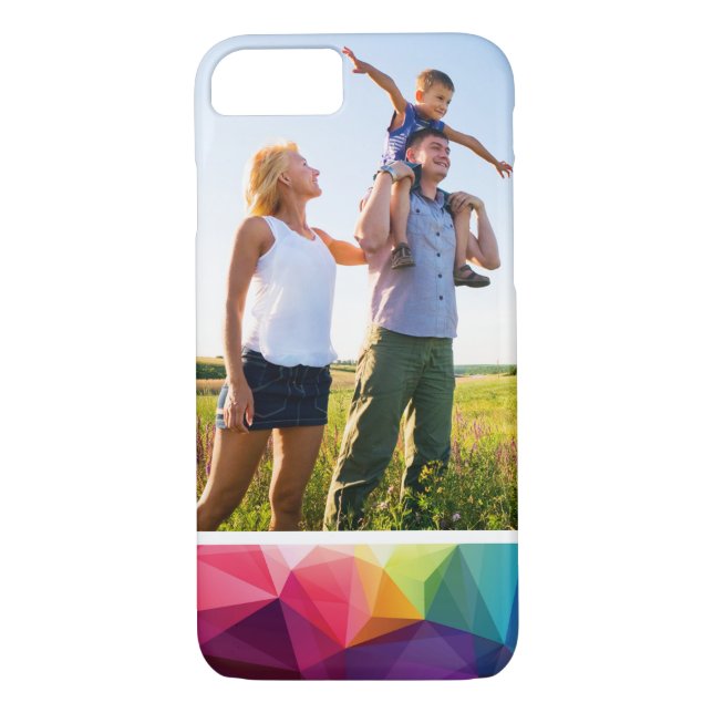 Custom Photo Modern Design Case-Mate iPhone Case (Back)
