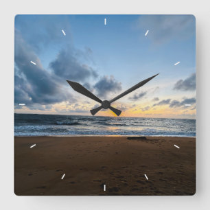 Custom Photo  Modern Mum Mother's Day Gift Square Wall Clock