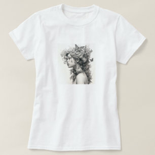 Custom Photo Modern Mum Mother's Day Gift T-Shirt