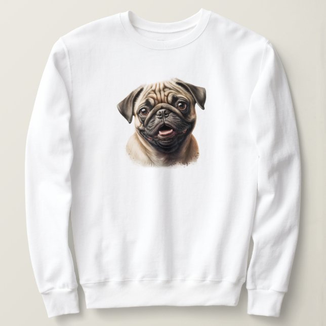 Custom Photo  Modern Mum Mother's Day Sweatshirt (Design Front)