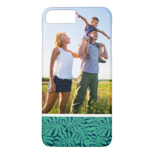 Custom Photo Monstera Tropical Leaf Pattern Case-Mate iPhone Case