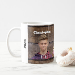 Custom Photo Mug 3 Photo Faces