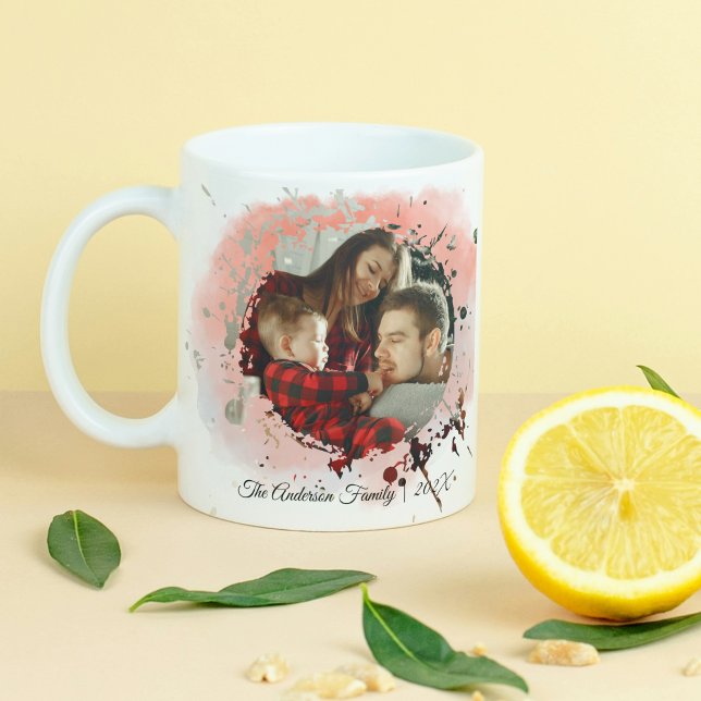 Custom Photo Mug – Personalized Coffee Cup Gift (Custom Photo Mug for Family Couple, Custom Photo Coffee Mugs)
