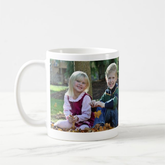 Custom Photo Mug - Upload Your Photos! (Left)