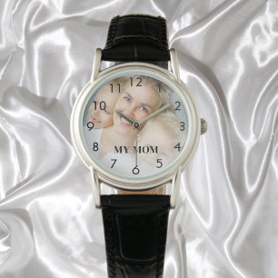 Custom photo mum mother watch