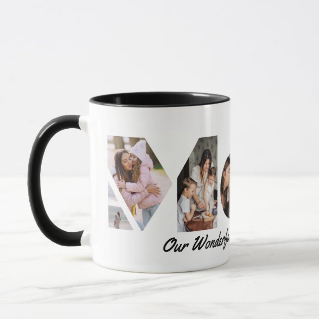 Custom Photo Mum Mug (Left)