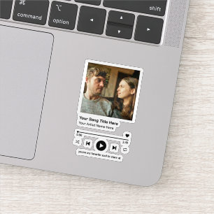 Custom Photo Music Player Personalized Song Gift