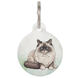 Custom Photo Name Contact ID Tag