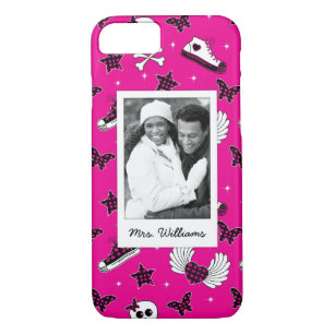 Custom Photo & Name Emo Symbols Case-Mate iPhone Case