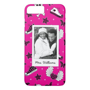 Custom Photo & Name Emo Symbols Case-Mate iPhone Case
