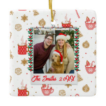 Custom Photo & Name Personalised Merry Christmas 