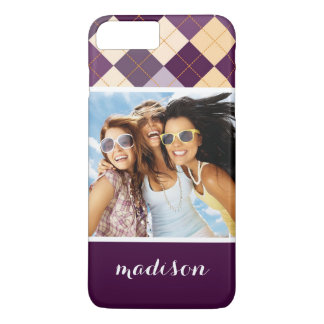 Custom Photo & Name Sweater Background Case-Mate iPhone Case