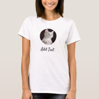 Custom Photo Name Text Personalised Pet Cat Mum