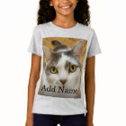 Custom Photo Name Text Personalised T-Shirt