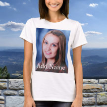 Custom Photo Name Text Personalised