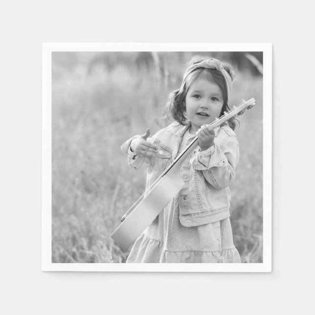 Custom Photo Napkins (Front)