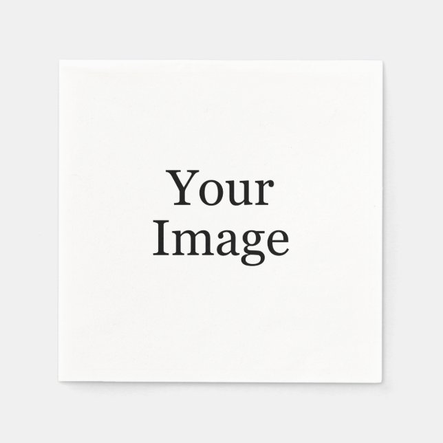 Custom Photo Napkins (Front)