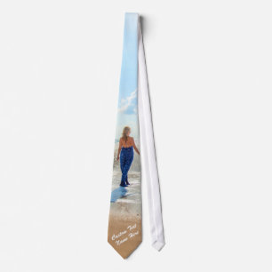 Custom Photo Neck Tie with Your Photos and Text