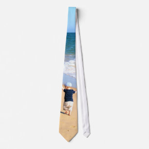 Custom Photo Neck Tie with Your Photos Gift