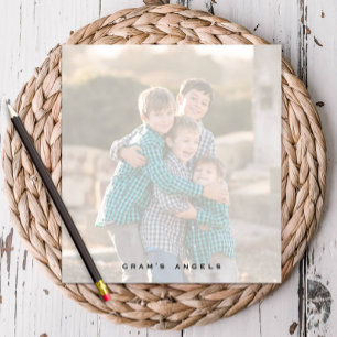 Custom Photo Notepad, Full Photo Faded Notepad