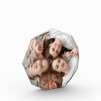 Custom Photo Octagonal Block – Personalised Gift