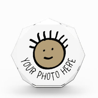 Custom Photo OCTAGONAL PHOTOBLOCK Blank Template