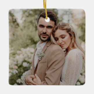 Custom Photo Ornament Double Sided,Christmas photo