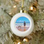 Custom Photo Ornament Make Your Own Design<br><div class="desc">Custom Photo Christmas Ornaments - Make Your Own Design - Personalised Family / Friends / Pets or Personal Gift - Add Your Photo / Text / Name - Resize and move or remove and add elements / text with customisation tool ! You can transfer this design to more than 1000...</div>