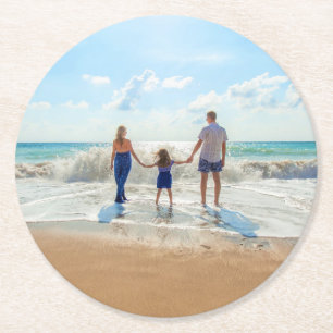 Custom Photo Paper Coaster Your Favourite Photos