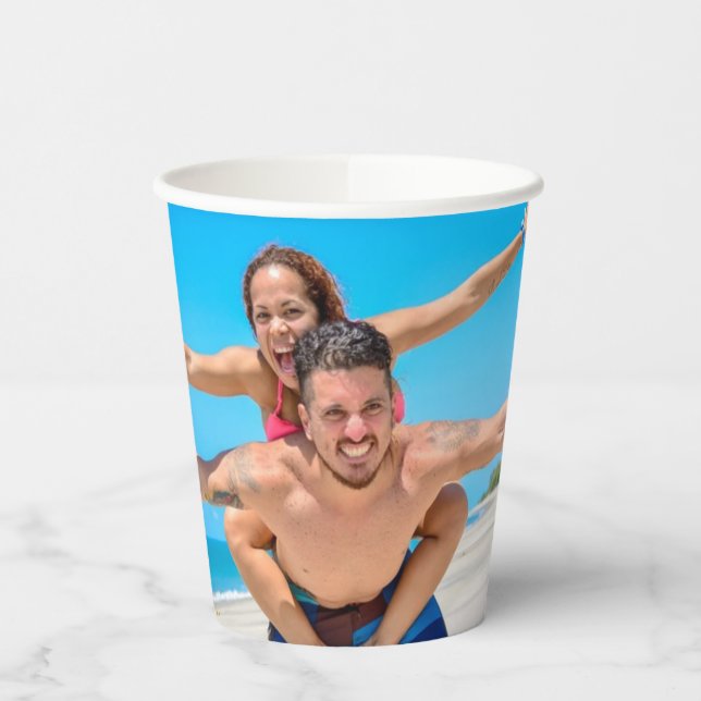 Custom Photo Paper Cups (Left)
