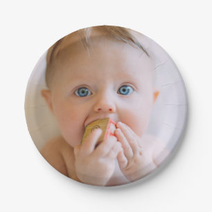 Custom Photo Paper Plate