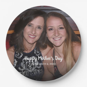 Custom Photo Paper Plate