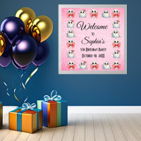Custom Photo Pastel Ghost Theme Kids Birthday