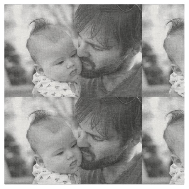 Custom Photo Pattern Fabric (Close Up)