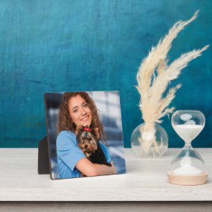 Custom Photo Personalise Easel Plaque