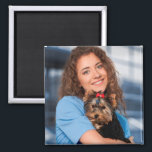 Custom Photo Personalise Magnet<br><div class="desc">Custom Photo Personalise Magnet great to add your photo and keep or give to the special person in your life.</div>