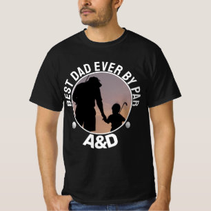 Custom Photo personalised Best Dad Ever T-Shirt