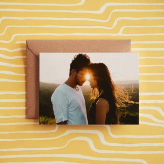 Custom Photo Personalised Blank Note Cards