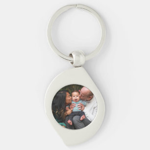 Custom Photo Personalised Family Key Ring