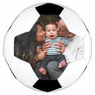 Custom Photo Personalised Family Soccer Ball