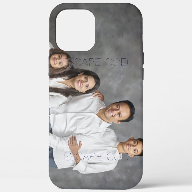 Custom Photo Personalised Gift iPhone iPad Case (Back)