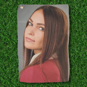 Custom Photo Personalised Golf Towel