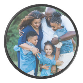 Custom Photo Personalised Hockey Puck