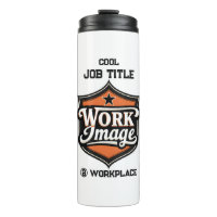 Custom Photo Personalised Job Title & Workplace 