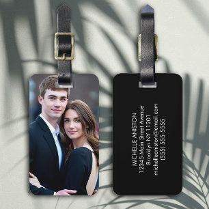 Custom Photo Personalised  Luggage Tag