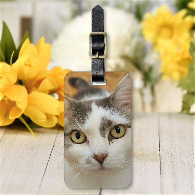 Custom Photo Personalised Luggage Tag (Creator Uploaded)