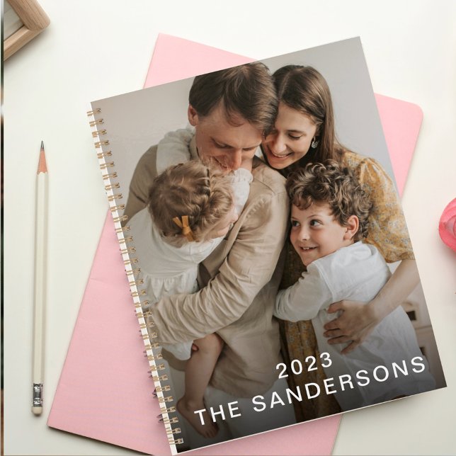 Custom Photo Personalised Name Planner (Creator Uploaded)